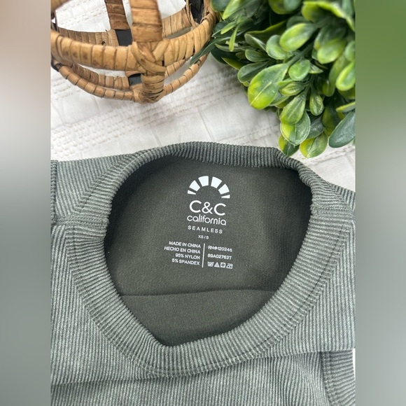 C & C California Ribbed Knit Tank Size XS/S NWT - Picture 7 of 9